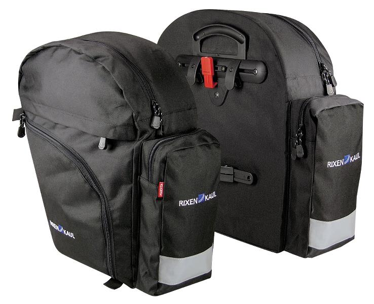 Klickfix BackPack Sidetaske Sæt 2x21L
