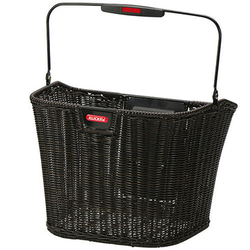 Klickfix Structura EF Plast pileflet kurv (sort )