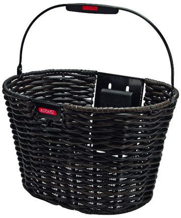 Klickfix Structura Pileflet Cykelkurv 16L Sort