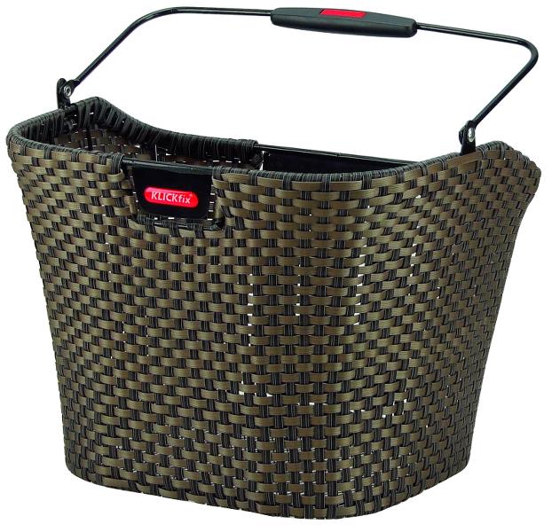 Klickfix Structura Plast pileflet kurv 16L (bronze)