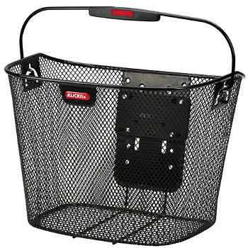 Klickfix Uni Cykelkurv Sort 16L